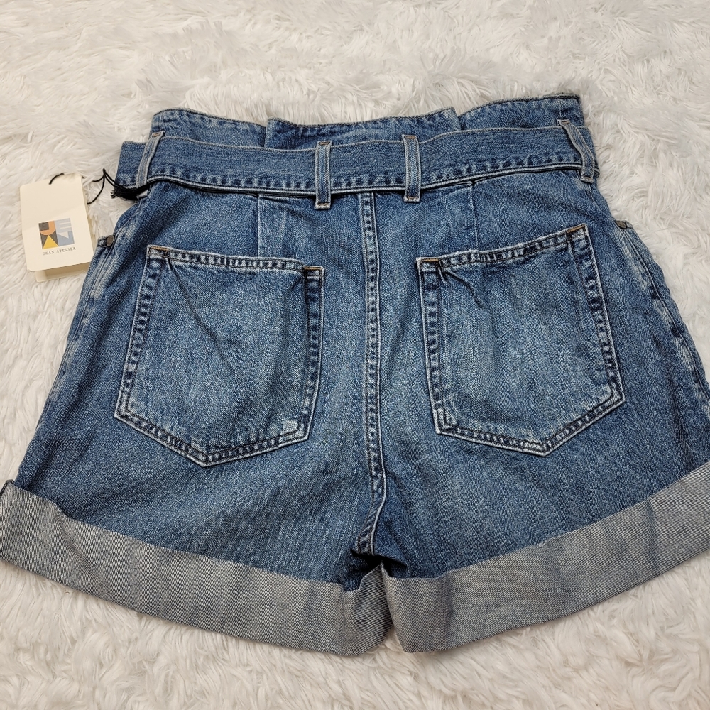 Jean atelier cinch jean shorts 27 - Picture 2 of 6